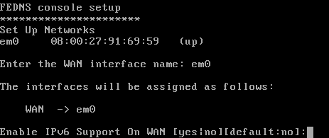 设置IPV6界面